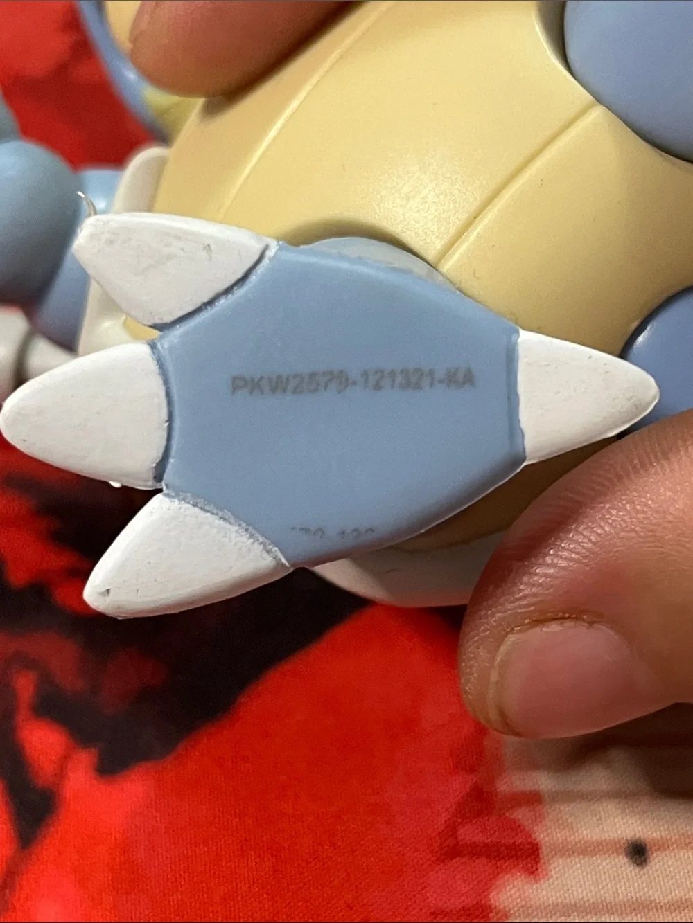 Pokemon Blastoise Figure - Light Blue, Cream, White, Brown